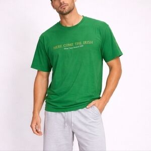 Delta Magnum Weight Size M Green Notre Dame “Here Come The Irish” 100% Cotton